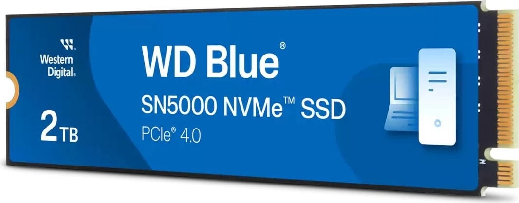 SSD Western Digital Blue SN5000, 2 TB, M.2, 5150 MB/s