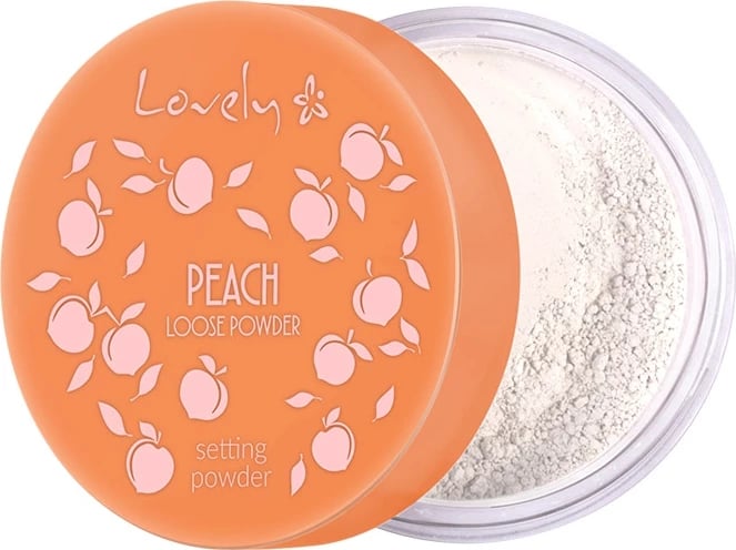 Pudër e lirshme fytyre Lovely Peach Loose Powder transparent 9g