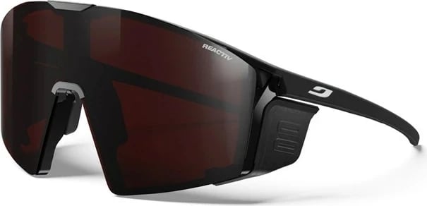 Syze dielli sportive Julbo Edge Cover Reactiv 0-4 HC, të zeza