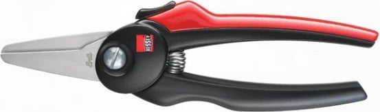 Gërshërë universale Bessey D47-2, 140mm, e zezë/kuqe