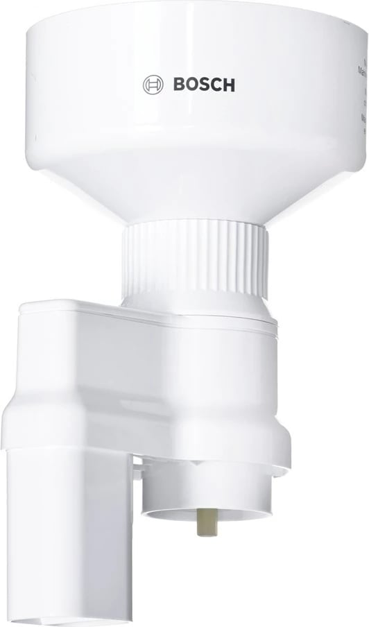 Aksesor për robot kuzhine BOSCH MUZ 5GM1, mulliri për drithëra, i bardhë