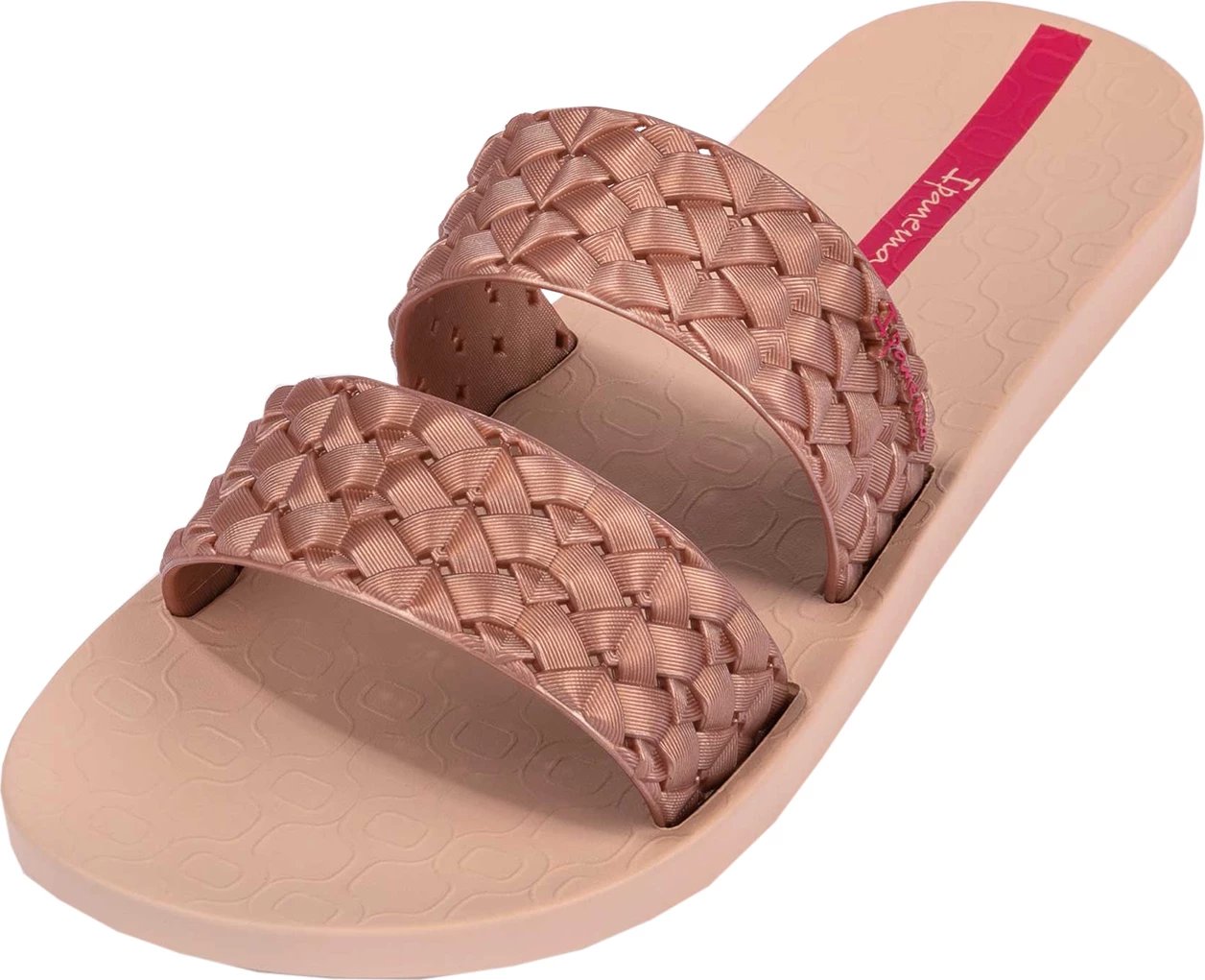Flip-flopa për femra Ipanema, bezhë-rozë