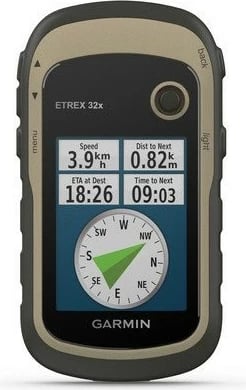 GPS dorëmbajtës Garmin eTrex 32x, 8 GB, i zi, i gjelbër