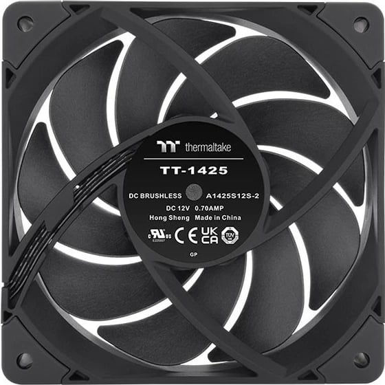 Ventilator kase Thermaltake TOUGHFAN 14cm Pro, 3-pin, i zi