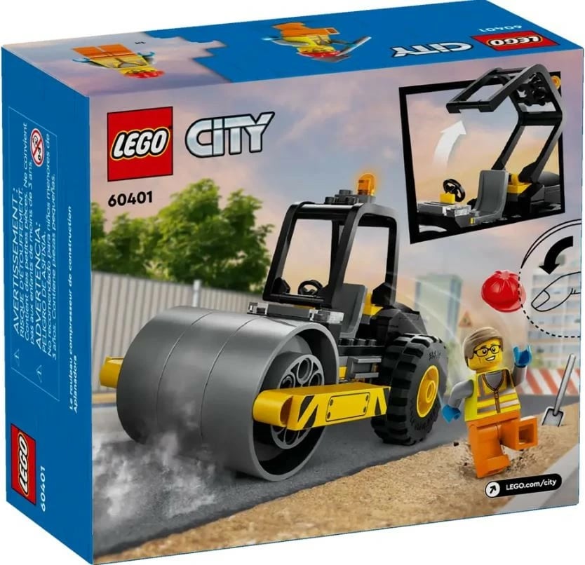 Set LEGO City 60401, ruli ndërtimi, 78 pjesë, plastikë