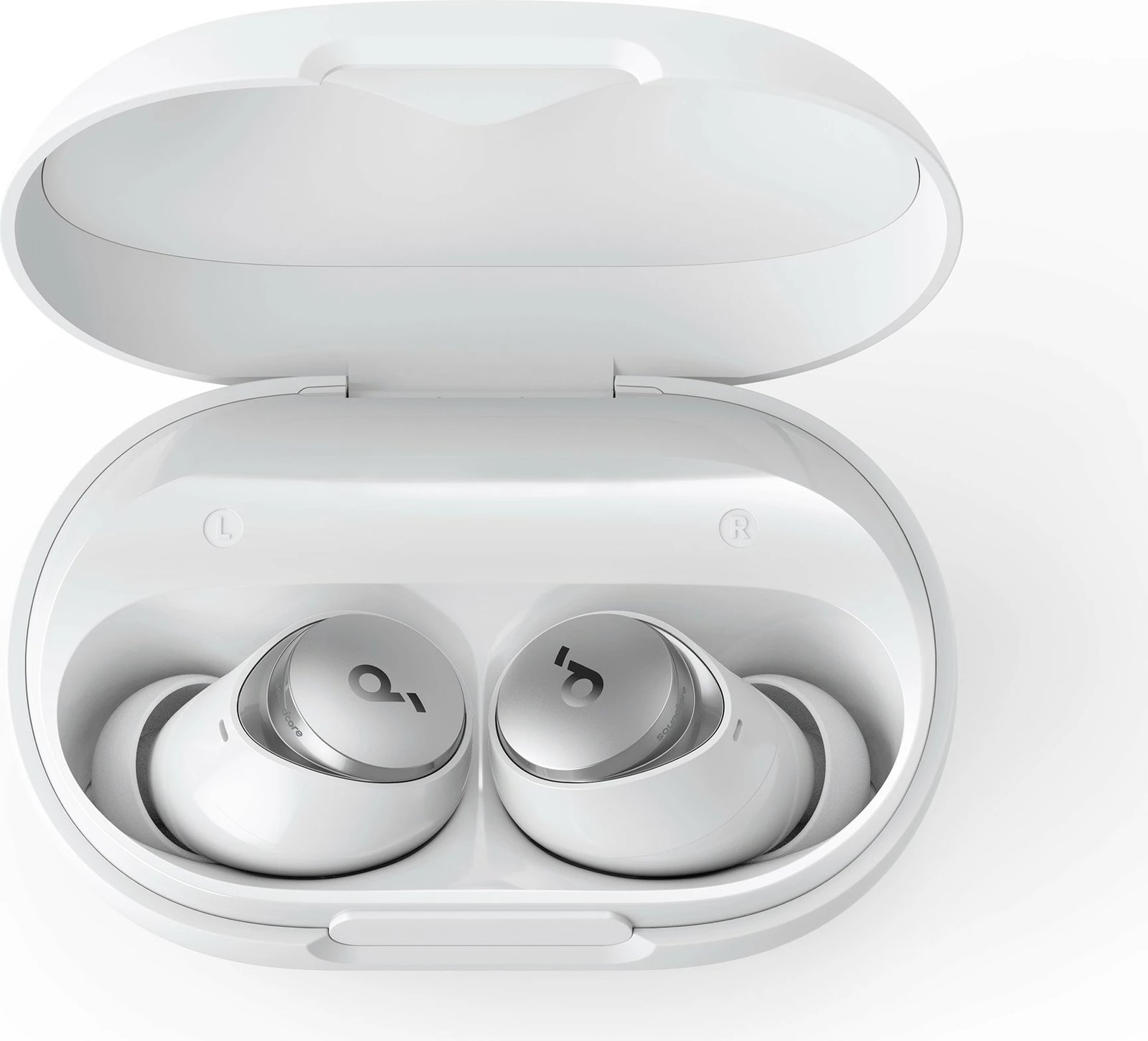 Kufje Anker Soundcore Space A40 A3936G21, Bluetooth, të bardha