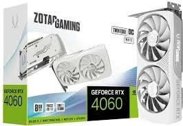 Kartë grafike ZOTAC RTX 4060 Twin Edge OC White