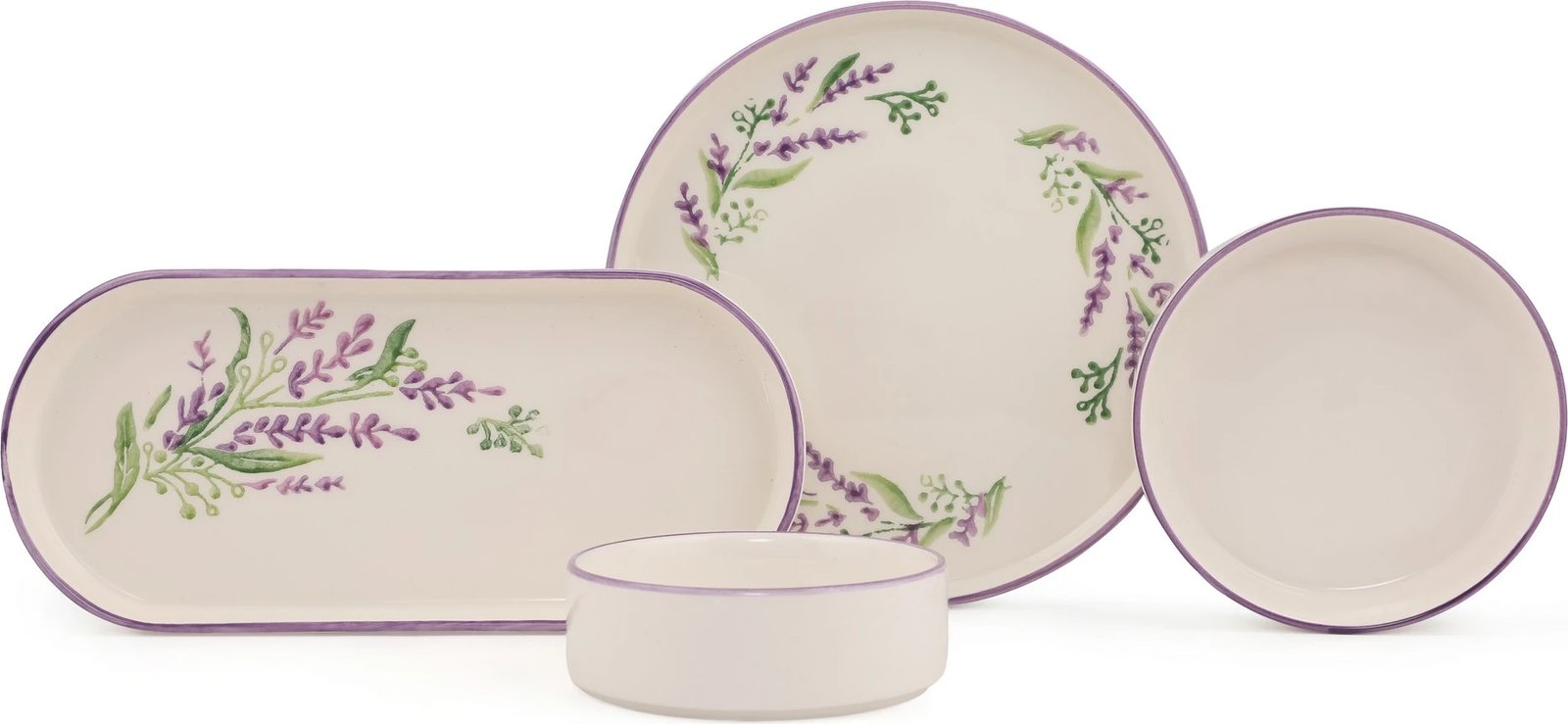 Set mëngjesi 14 pjesësh Hermia, Lavanta 14