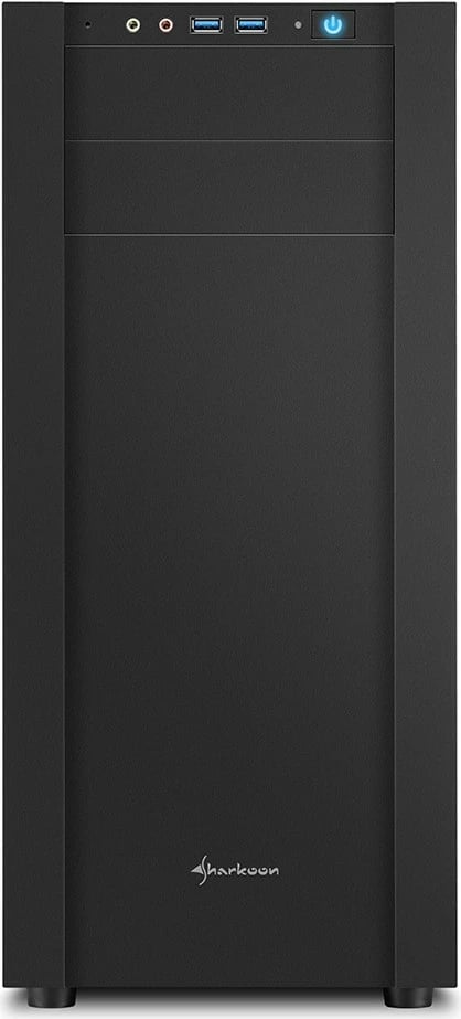 Kasë Sharkoon S25-W, Midi Tower, ATX, micro ATX, Mini-ITX, e zezë