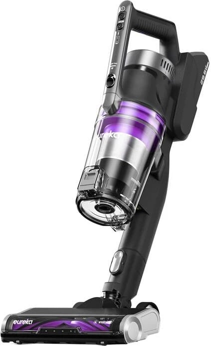 Fshesë vertikale EUREKA Stylus Elite NEC490 me stacion zbrazjeje, 3L, 60 min, e zezë/vjollcë