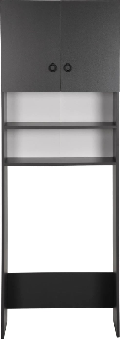 Mobilje për lavatriçe TERRY FH9122.13 me kabinet dhe rafte melamine gri 64x29x181H cm