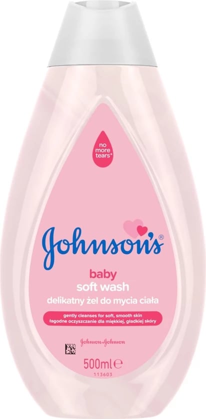 Xhel për larje trupi për fëmijë Johnson & Johnson Baby Gentle Body Wash Gel 500ml