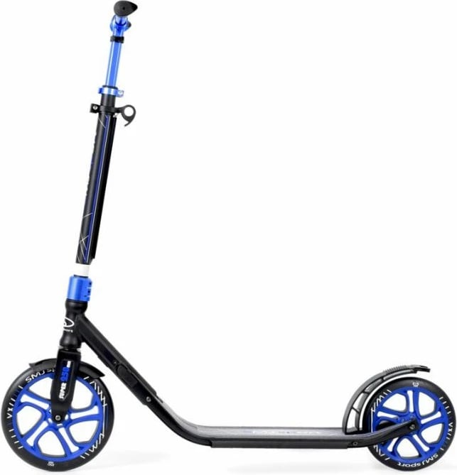 Scooter për të gjithë, SMJ, ngjyrë e zezë me blu dhe gri