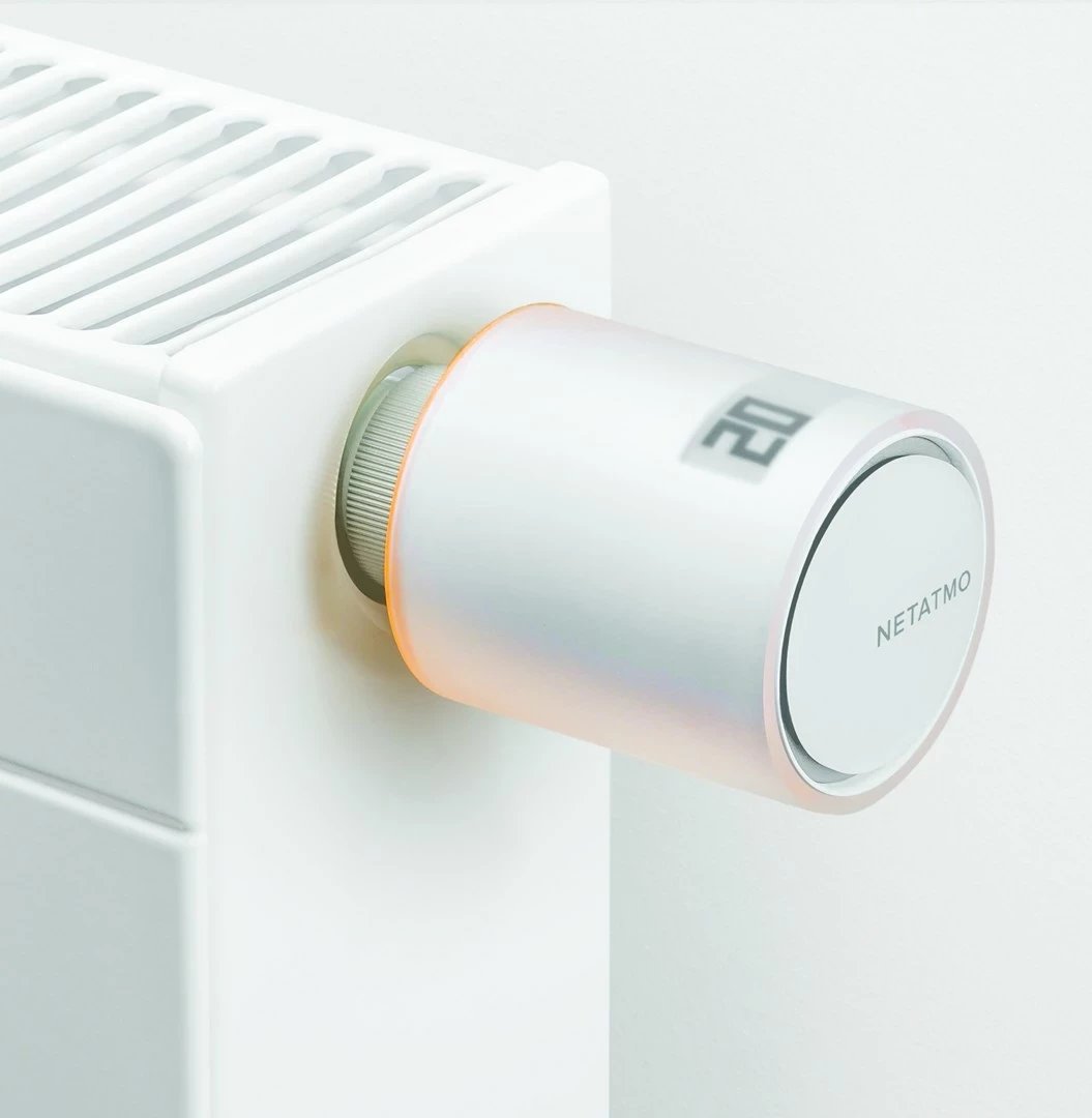 Valvulë radiatorike e mençur Netatmo NAV-EN, Bardhë