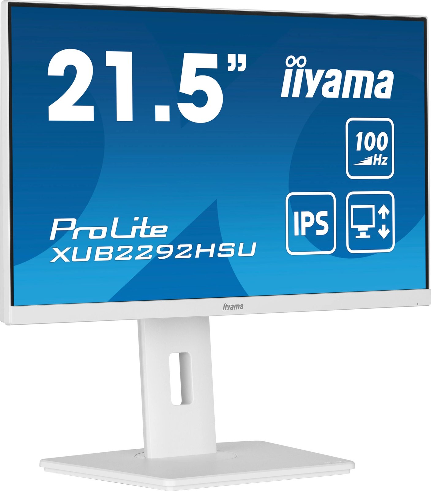 Monitor iiyama ProLite XUB2292HSU-W6, 21.5", Full HD, LED, Bardhë