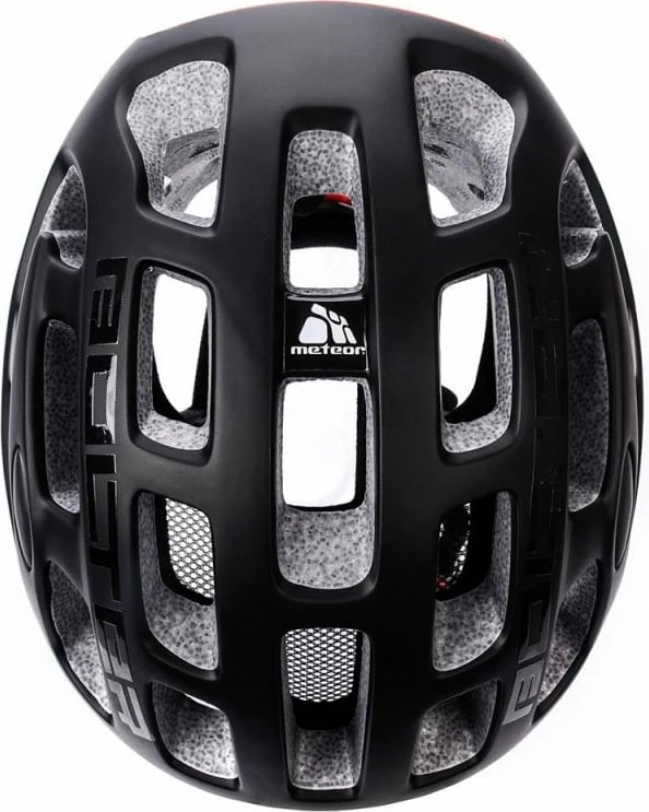 Helmetë për bicikletë Meteor Bolter In-Mold, unisex, e zezë