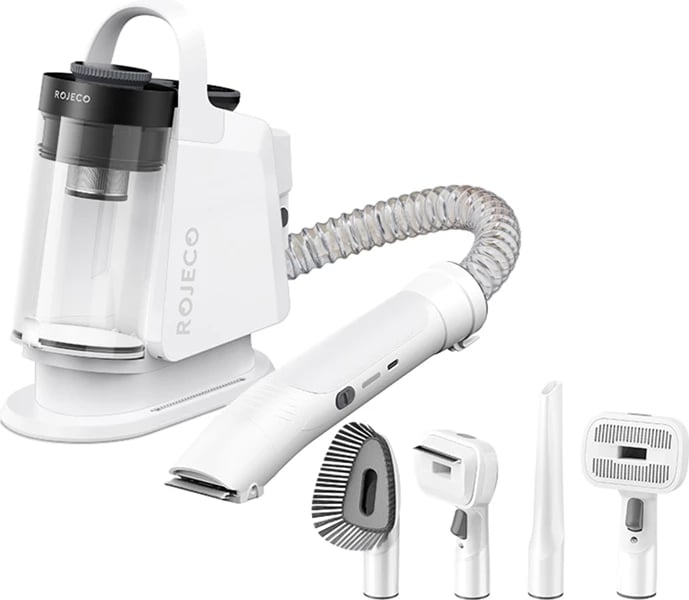 Set multifunksional për kujdesin e qimeve të kafshëve Rojeco RLMQSHYO-02, 2L, 300W, e bardhë