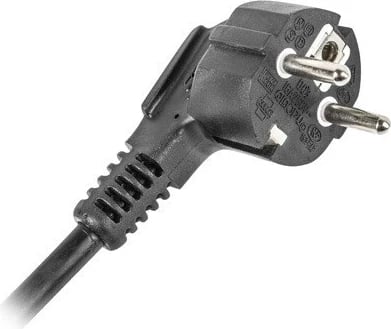 PDU Lanberg 1U 16A 7x230V 2m, e zezë