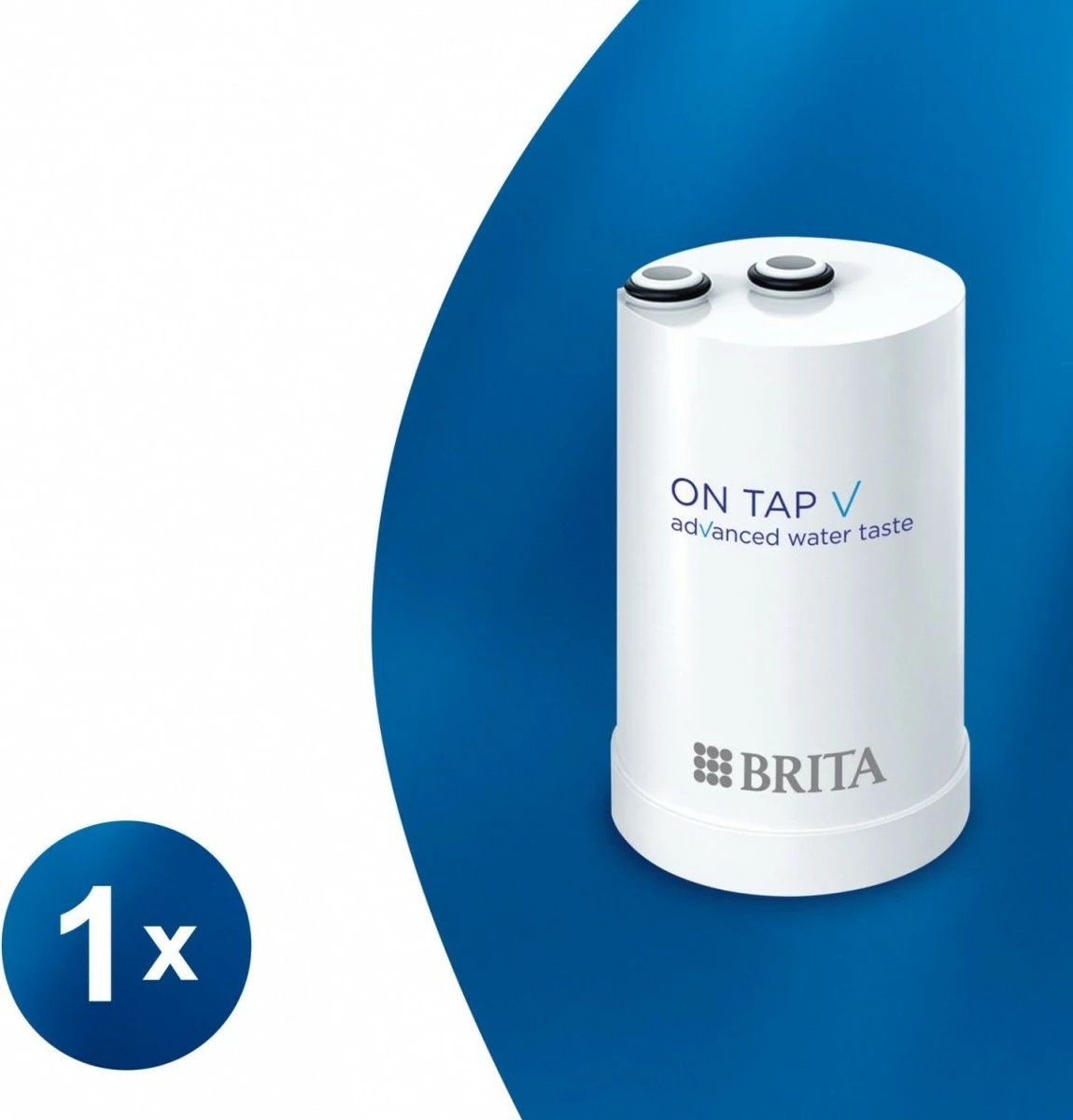 Fishek zëvendësues Brita ON TAP V për filtrin e ujit, i bardhë Fishek zëvendësues Brita ON TAP V për filtrin e ujit, i bardhë
