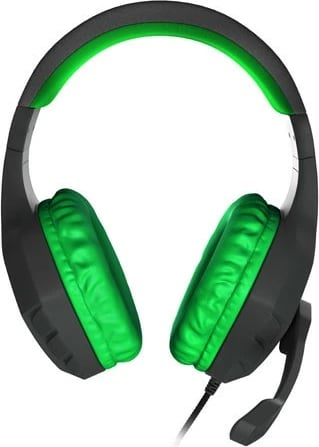 Kufje gaming Genesis Argon 200, me mikrofon, 2x3.5mm, e zezë/jeshile