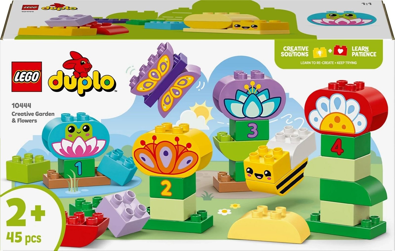 Lodra LEGO DUPLO TOWN 10444, 45 elemente, për fëmijë 2+ vjeç