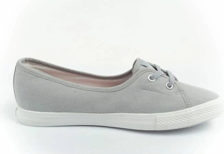 Këpucë femra Lee Cooper, të hirit