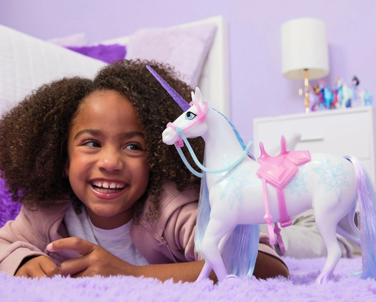 Figurinë njëbrirësh Spin Master Unicorn Academy 6073211, plastikë, për vajza, set