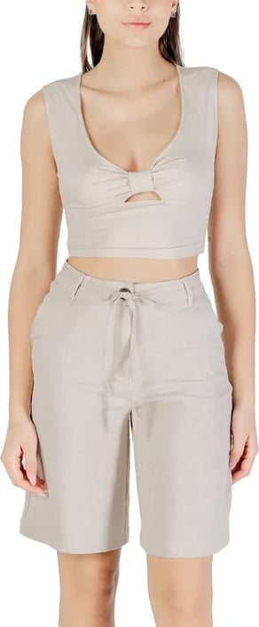 Top Only femra, beige