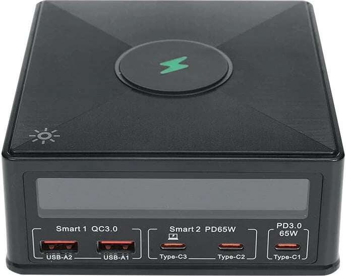 Karikues BlitzWolf 868H, 2xUSB-A, 3xUSB Type-C, 160W, i zi