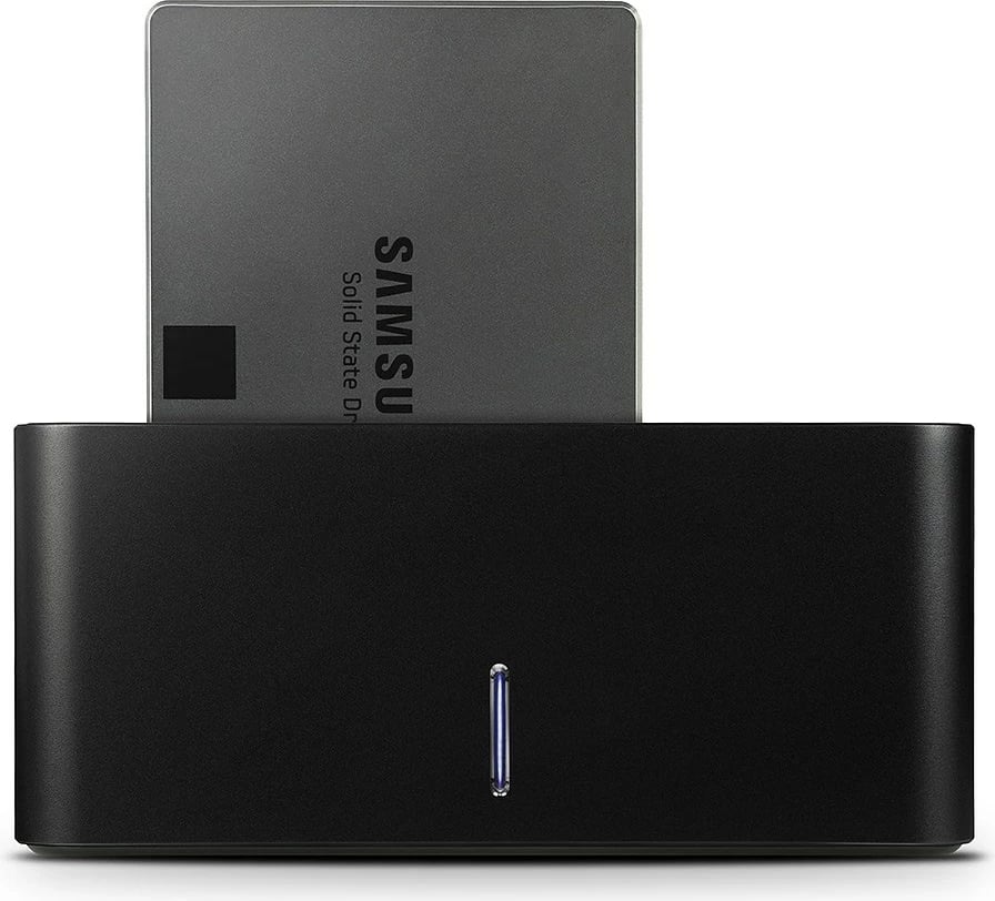 Stacion dokimi AXAGON ADSA-SN, USB 3.2 Gen 1, Alumini, Zi