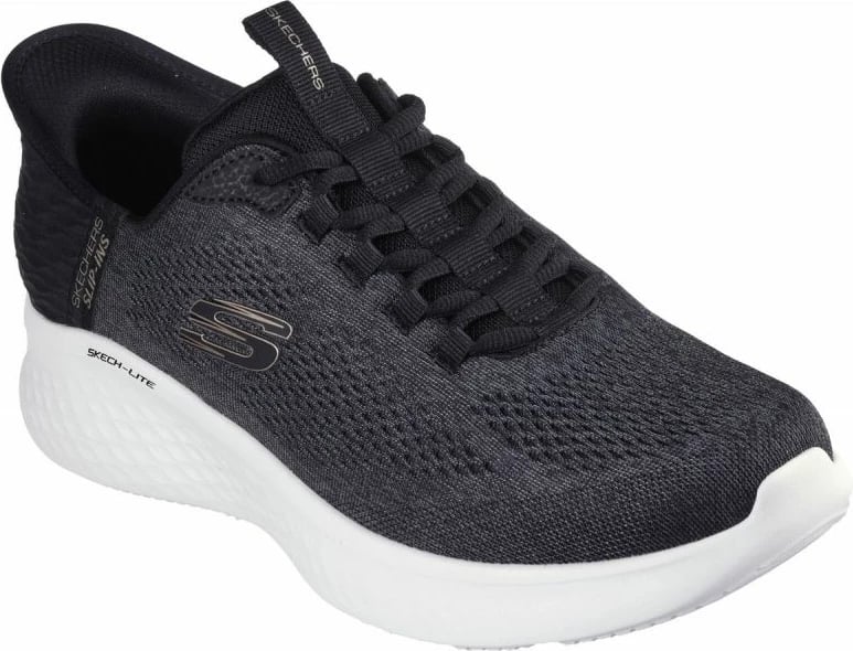 Atlete Skechers për meshkuj, të zeza
