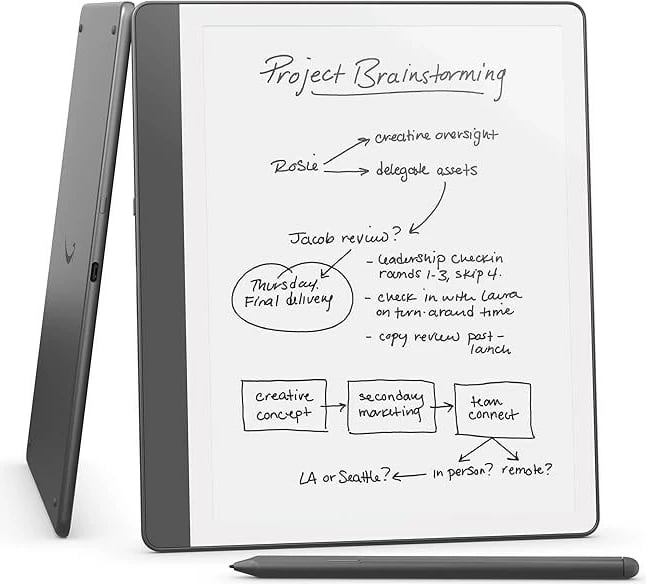 Lexues elektronik Kindle Scribe 10.2", 16 GB, Wi-Fi, Premium Pen, Tungsten