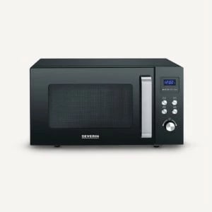 Mikrovalë grill Severin MW 7763, 25 L, 900 W, LED, e zezë/argjendtë