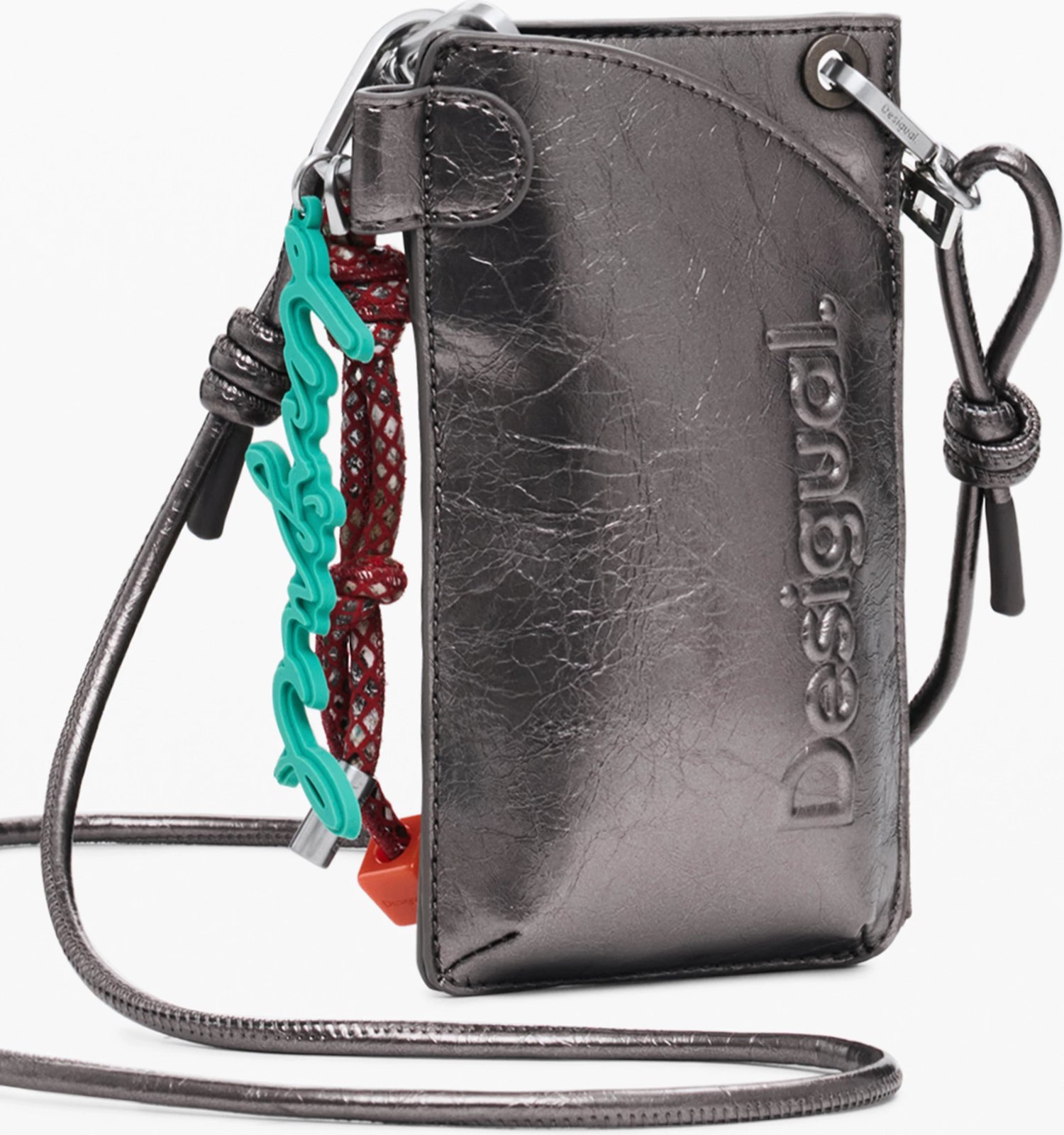 Portofol DESIGUAL Half Logo Milton femra, bronze