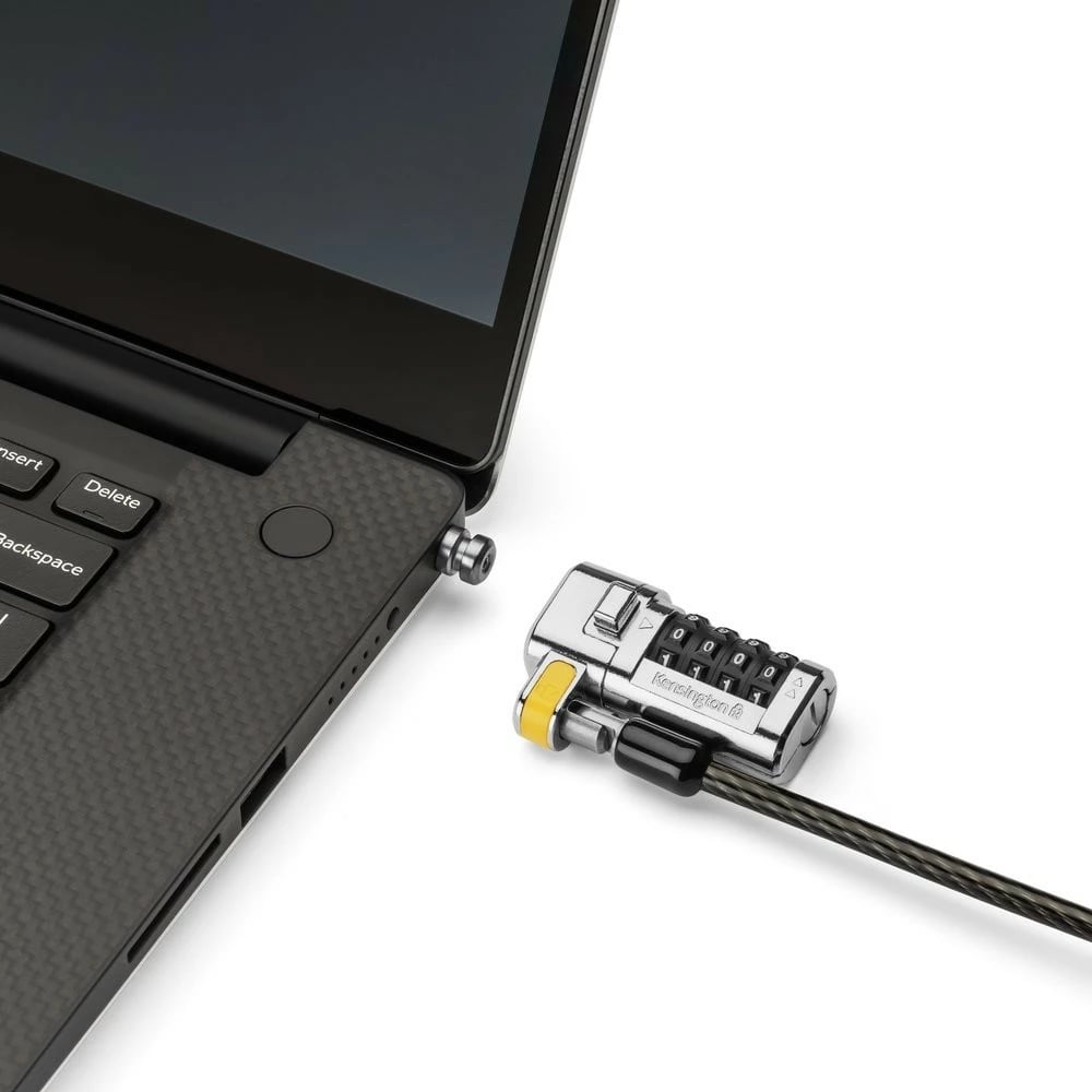 Kensington ClickSafe 3-in-1 Kombinim, 1.8 m, e zezë, metalike