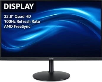 Monitor Acer CB242Y Ebmiprx, 23.8", Quad HD, 100Hz, AMD FreeSync