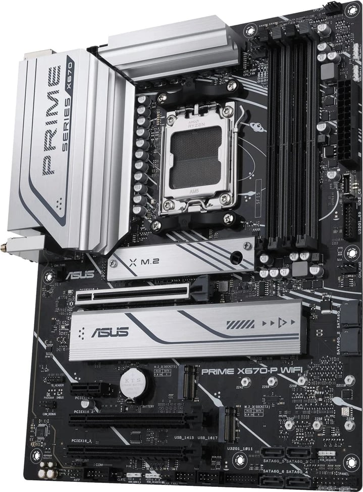 Pllakë amë ASUS PRIME X670-P WIFI, Socket AM5, ATX Pllakë amë ASUS PRIME X670-P WIFI, Socket AM5, ATX
