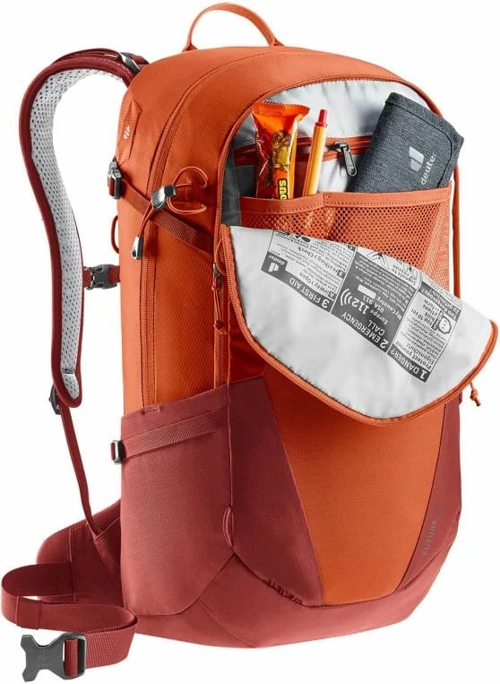 Shpinore Deuter, kuqe/portokalli