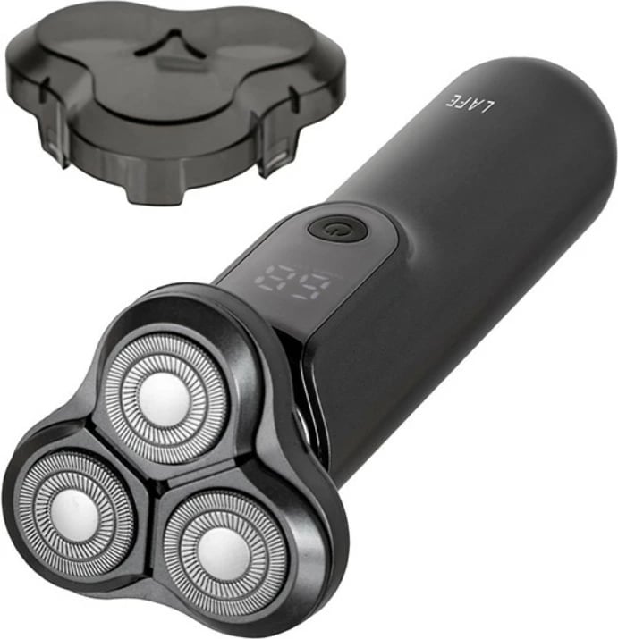 Makinë rroje Lafe MasterGlide, 90 min bateri, Wet & Dry, sistem trefish rruajtjeje, e zezë