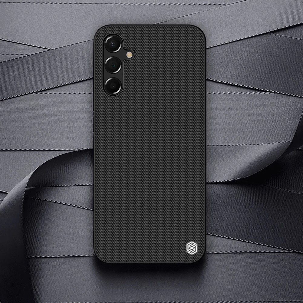 Mbështjellës Nillkin Textured Case për Samsung Galaxy A14 5G / Galaxy A14, Najlon, i zi