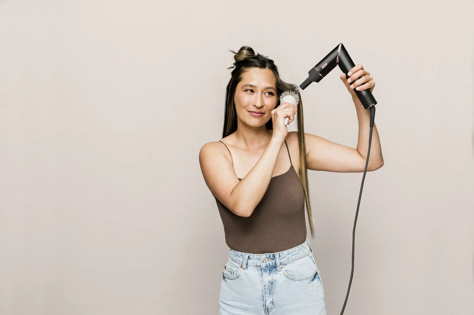 Multistyler për flokë Shark FlexStyle 5-in-1, 1400 W, HD440EU, zi/rozë