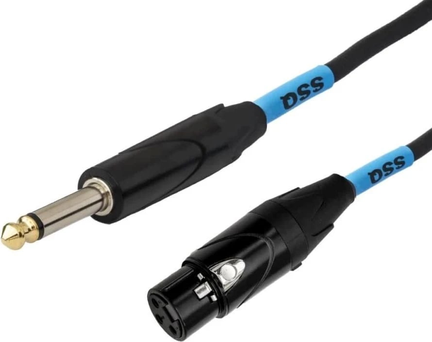 Kabllo SSQ XZJM10 - Kabllo femër mono - XLR, 10 metra