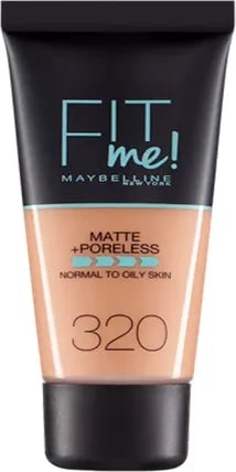 Fondatinë Maybelline Fit Me Matte Poreless 320 Natural
