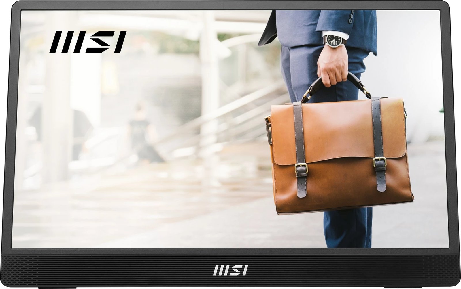 Monitor portativ MSI PRO MP161 E2U, 15.6", Full HD, LED, IPS, i zi