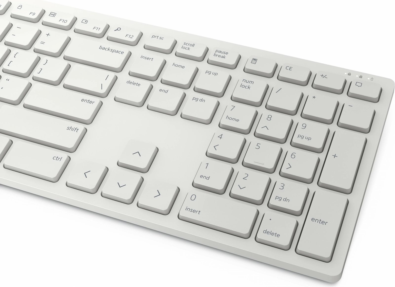 Tastierë wireless DELL Pro, e bardhë