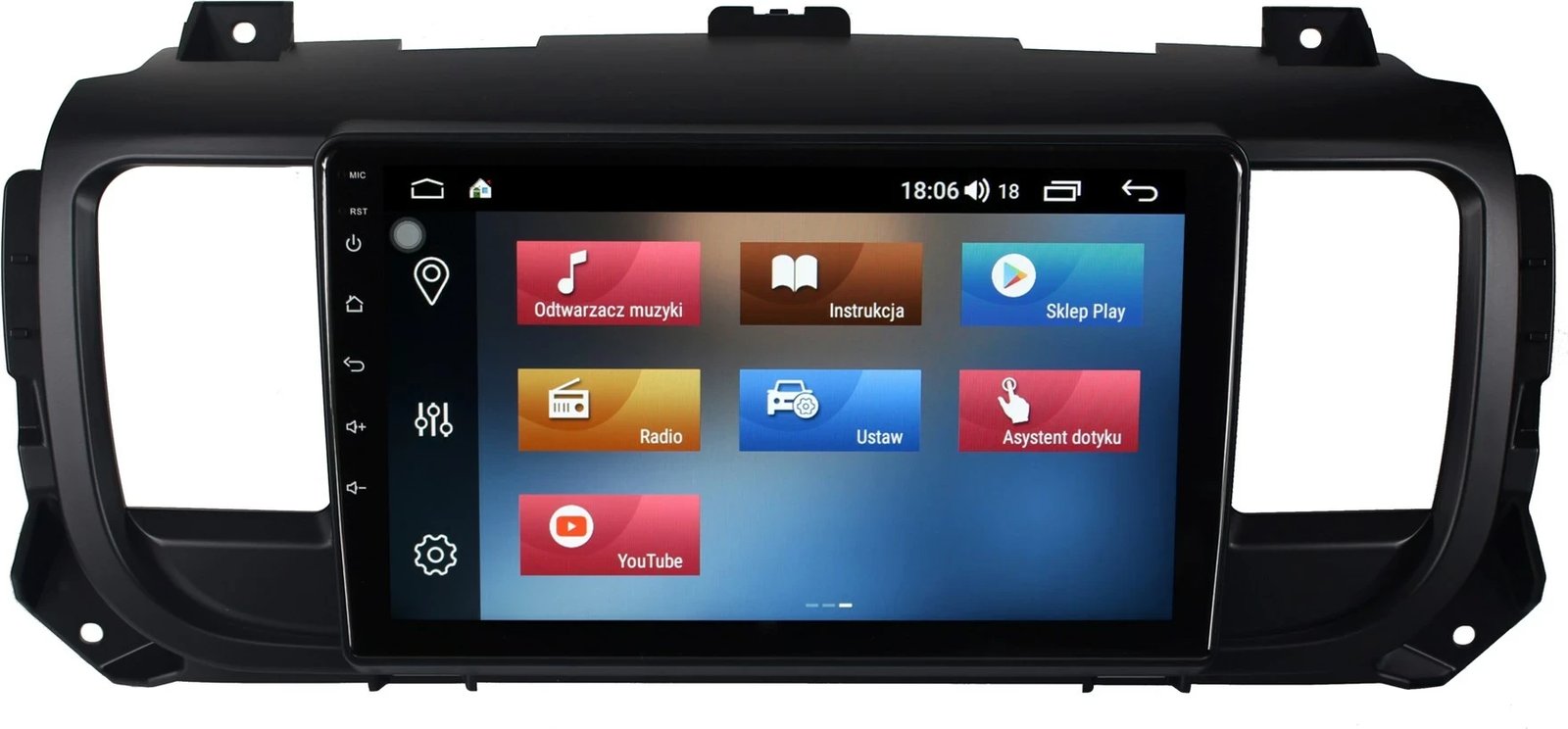 Radio navigacioni për vetura AUTO NAWIGACJE, për Toyota Proace 2016+, Android