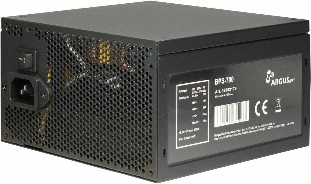 Furnizues energjie Inter-Tech ArgusNT BPS-700, 700W, 80 PLUS Bronze