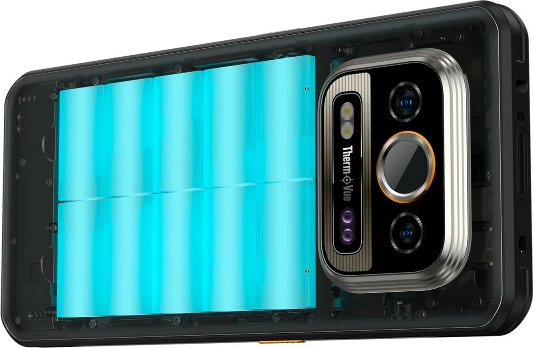 Celular Ulefone Armor 25T Pro, 8/256GB, IP69K, Thermal Vision, Frost Black