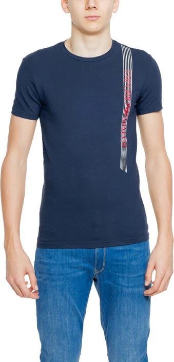 Maicë për meshkuj Emporio Armani Underwear, blu