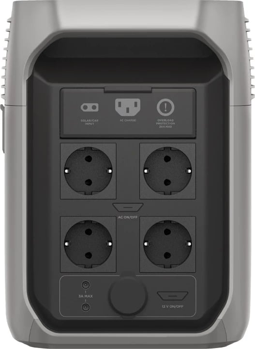 Stacion portativ energjie EcoFlow DELTA 3 1500, 1536 Wh, argjend